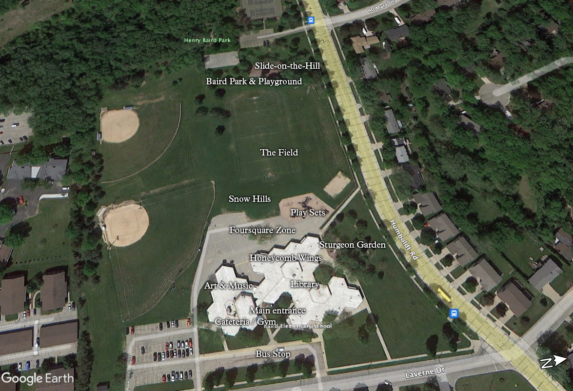 Baird Elementary area in 2011